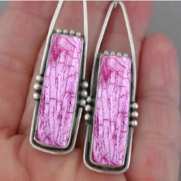 Boho retro style earrings - Picture 3 of 9